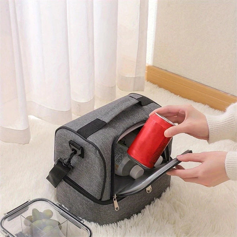 Bolsa Térmica Dupla para Marmita com Alça – Compacta e Espaçosa