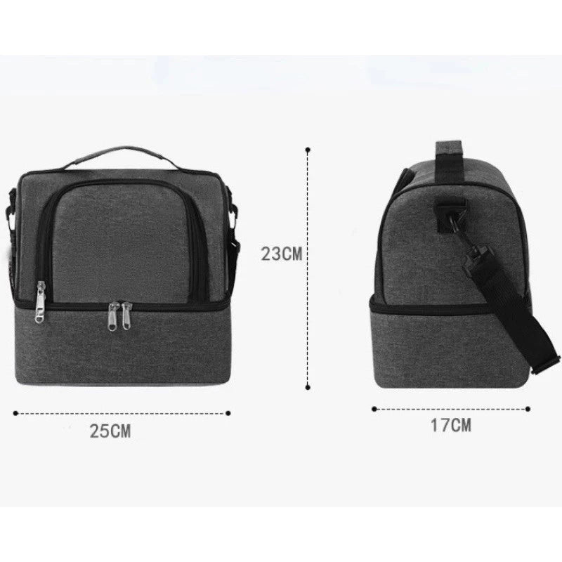 Bolsa Térmica Dupla para Marmita com Alça – Compacta e Espaçosa