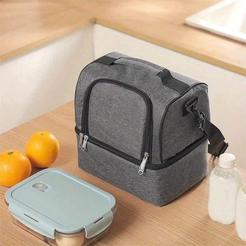 Bolsa Térmica Dupla para Marmita com Alça – Compacta e Espaçosa
