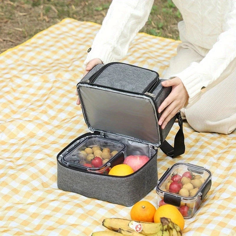 Bolsa Térmica Dupla para Marmita com Alça – Compacta e Espaçosa